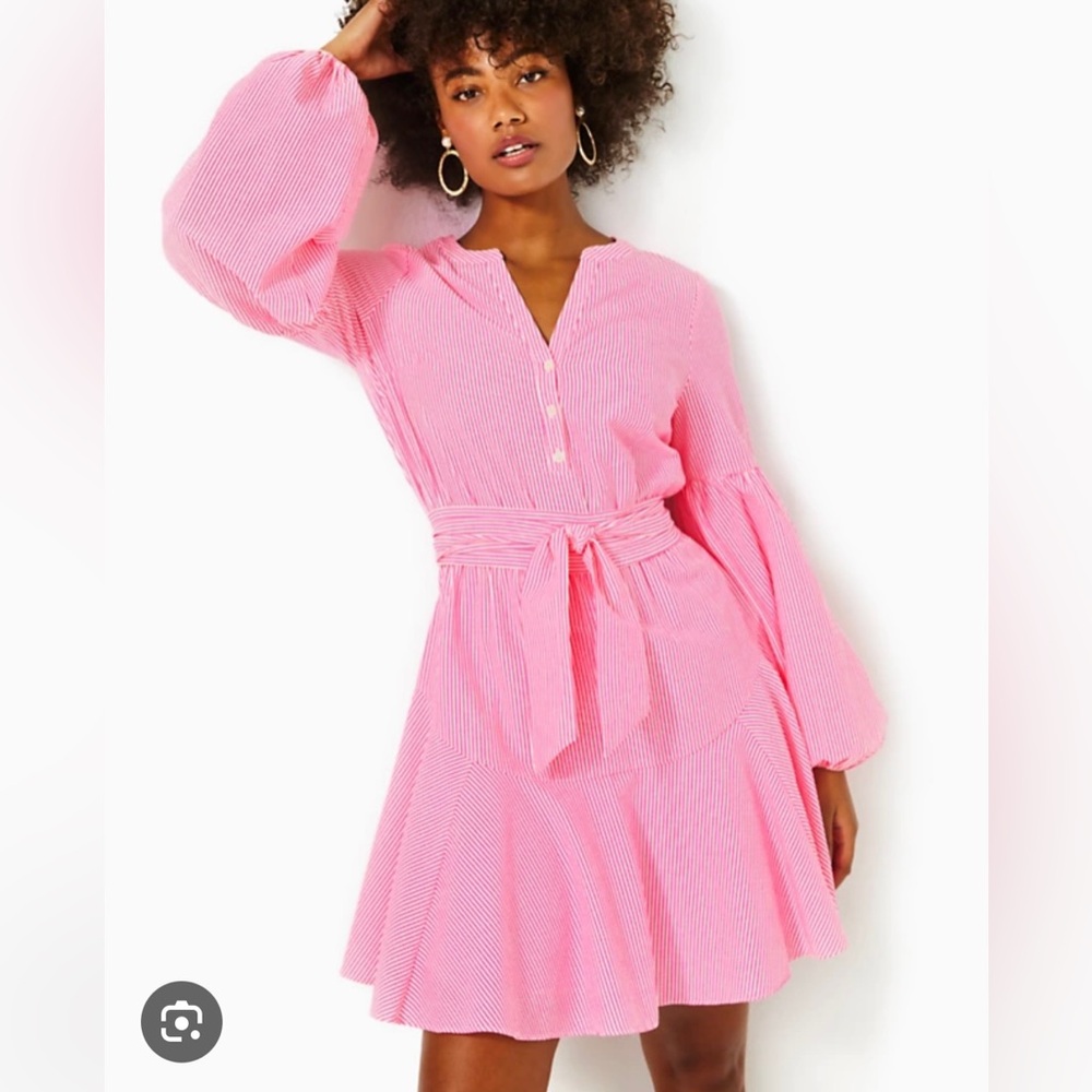 Lily Pulitzer Carla Long Sleeve Striped Dress